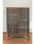 Chinese Qing Dynasty Ningbo Red Lacquered Cabinet with Butterfly Hardware-12. Asian & Chinese Furniture, Art, Antiques, Vintage Home Décor for sale at FEA Home
