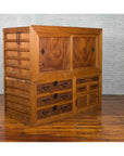 Large Japanese Meiji Period 19th Century Futon Tansu Cabinet with Iron Hardware-11. Asian & Chinese Furniture, Art, Antiques, Vintage Home Décor for sale at FEA Home