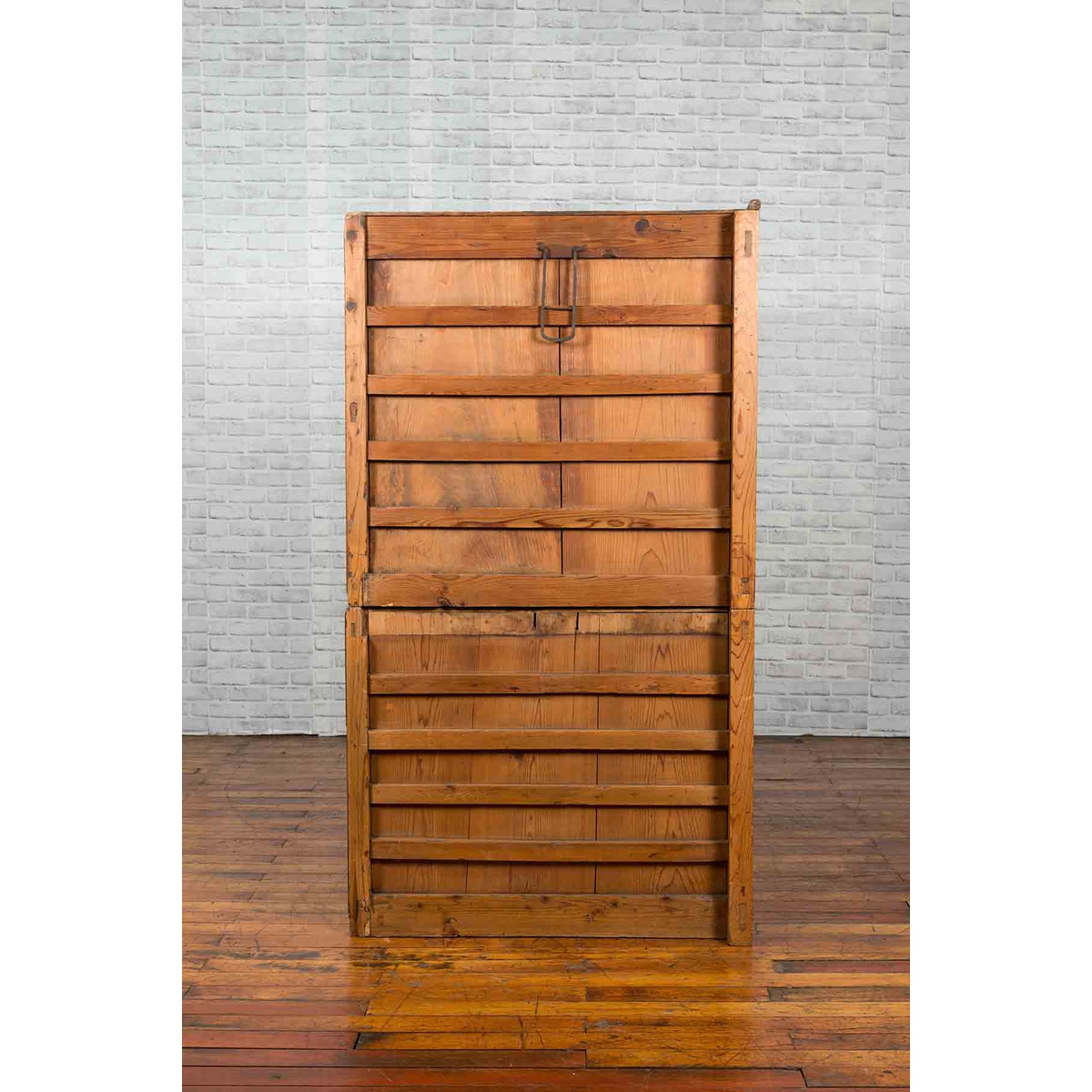 Large Japanese Meiji Period 19th Century Futon Tansu Cabinet with Iron Hardware-13. Asian & Chinese Furniture, Art, Antiques, Vintage Home Décor for sale at FEA Home