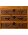 Large Japanese Meiji Period 19th Century Futon Tansu Cabinet with Iron Hardware-9. Asian & Chinese Furniture, Art, Antiques, Vintage Home Décor for sale at FEA Home