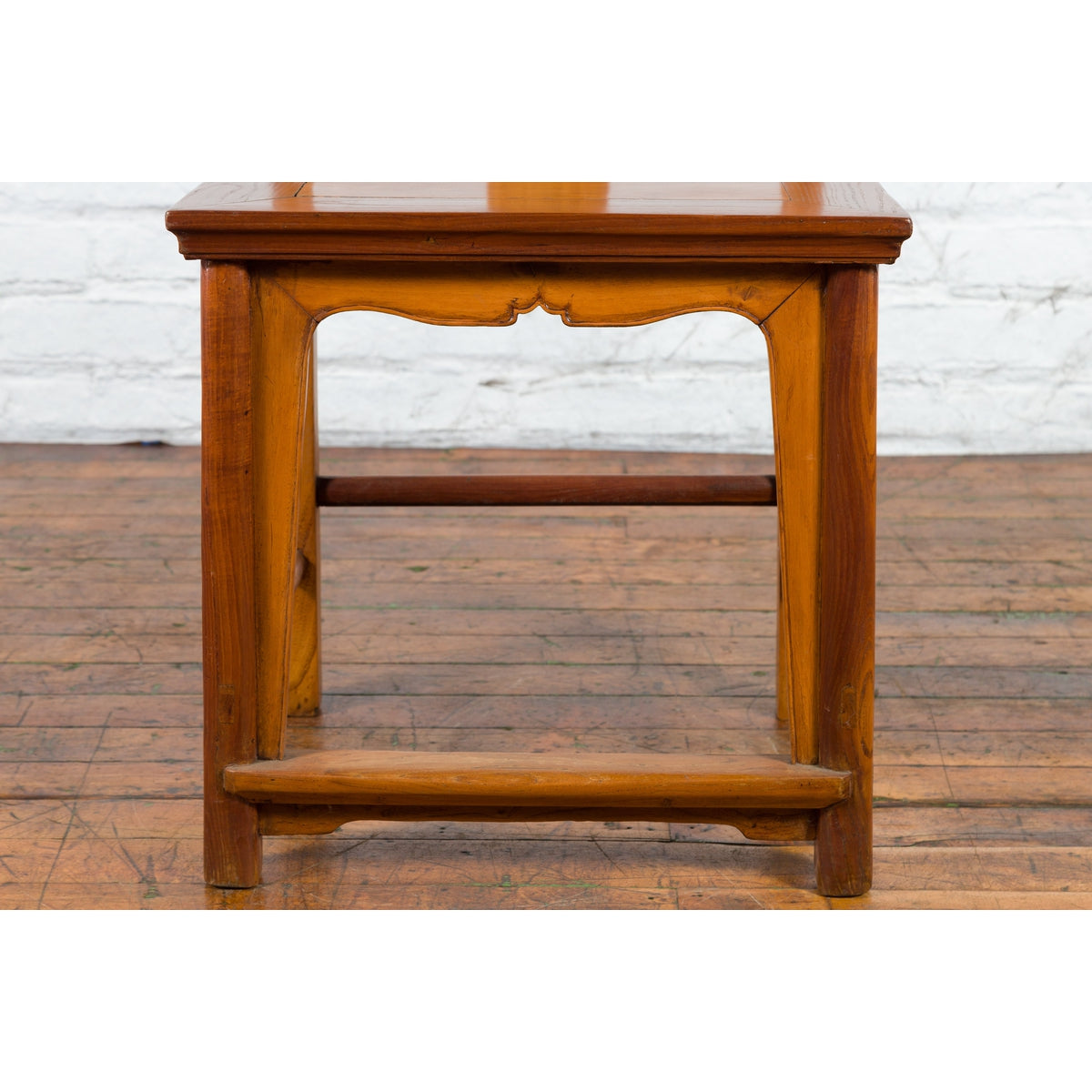Chinese Qing Dynasty Lamp Hanger Chair with Carved Splat and Two Toned Finish-10. Asian & Chinese Furniture, Art, Antiques, Vintage Home Décor for sale at FEA Home