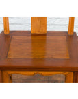 Chinese Qing Dynasty Lamp Hanger Chair with Carved Splat and Two Toned Finish-9. Asian & Chinese Furniture, Art, Antiques, Vintage Home Décor for sale at FEA Home