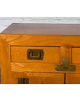 Qing Dynasty Elm Sideboard with Four Drawers over Four Doors and Natural Patina-4. Asian & Chinese Furniture, Art, Antiques, Vintage Home Décor for sale at FEA Home