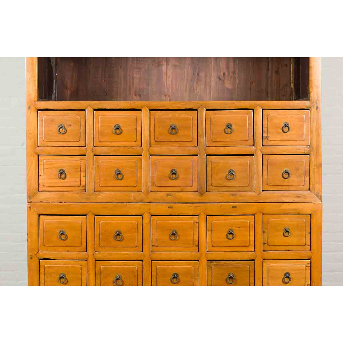 Late 19th Century Nam Wooden Apothecary Cabinet-8. Asian & Chinese Furniture, Art, Antiques, Vintage Home Décor for sale at FEA Home