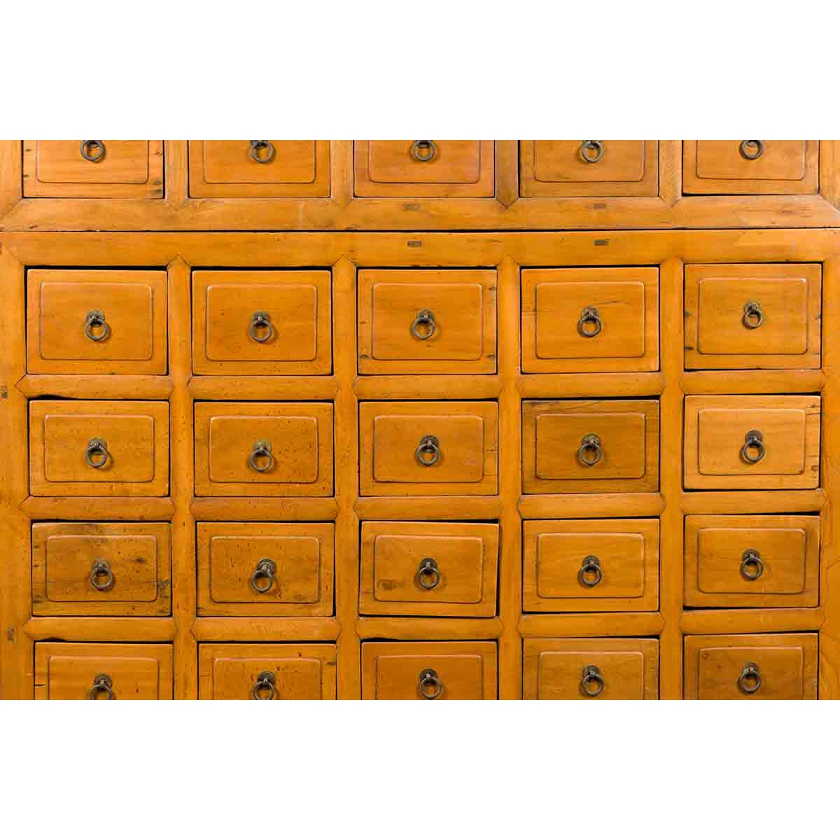 Late 19th Century Nam Wooden Apothecary Cabinet-9. Asian & Chinese Furniture, Art, Antiques, Vintage Home Décor for sale at FEA Home