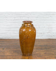 Tall Antique Qing Dynasty Period Martaban Jar from China, 18th-19th Century-14. Asian & Chinese Furniture, Art, Antiques, Vintage Home Décor for sale at FEA Home