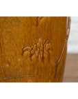 Tall Antique Qing Dynasty Period Martaban Jar from China, 18th-19th Century-16. Asian & Chinese Furniture, Art, Antiques, Vintage Home Décor for sale at FEA Home