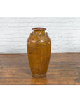 Tall Antique Qing Dynasty Period Martaban Jar from China, 18th-19th Century-2. Asian & Chinese Furniture, Art, Antiques, Vintage Home Décor for sale at FEA Home