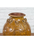 Tall Antique Qing Dynasty Period Martaban Jar from China, 18th-19th Century-7. Asian & Chinese Furniture, Art, Antiques, Vintage Home Décor for sale at FEA Home