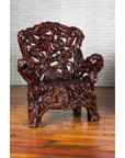 Chinese Handcrafted Dark Azalea Root Armchairs from China-8. Asian & Chinese Furniture, Art, Antiques, Vintage Home Décor for sale at FEA Home