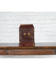 Chinese Early 20th Century Document Box with Scalloped Décor and Removable Panel-11. Asian & Chinese Furniture, Art, Antiques, Vintage Home Décor for sale at FEA Home