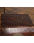 Chinese Early 20th Century Document Box with Scalloped Décor and Removable Panel-14. Asian & Chinese Furniture, Art, Antiques, Vintage Home Décor for sale at FEA Home