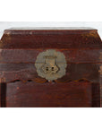 Chinese Early 20th Century Document Box with Scalloped Décor and Removable Panel-8. Asian & Chinese Furniture, Art, Antiques, Vintage Home Décor for sale at FEA Home