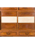 Japanese Meiji Period Kanto Style Kiri Wood Kitchen Cabinet with Sliding Doors-6. Asian & Chinese Furniture, Art, Antiques, Vintage Home Décor for sale at FEA Home
