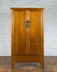 Chinese Qing Dynasty 19th Century Elmwood Noodle Cabinet with Hidden Drawers-2. Asian & Chinese Furniture, Art, Antiques, Vintage Home Décor for sale at FEA Home