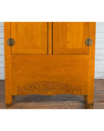 Chinese Qing Dynasty Period Wooden Compound Cabinet with Doors and Carved Apron-8. Asian & Chinese Furniture, Art, Antiques, Vintage Home Décor for sale at FEA Home