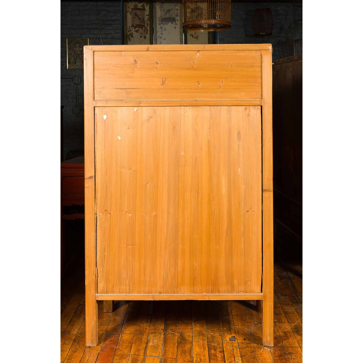 Chinese Qing Dynasty 19th Century Cabinet with Guanyin and Ceremonial Ancestors-10. Asian & Chinese Furniture, Art, Antiques, Vintage Home Décor for sale at FEA Home