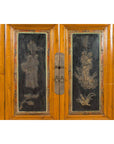 Chinese Qing Dynasty 19th Century Cabinet with Guanyin and Ceremonial Ancestors-15. Asian & Chinese Furniture, Art, Antiques, Vintage Home Décor for sale at FEA Home