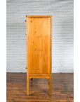 Chinese Qing Dynasty Ningbo Cypress and Rosewood Cabinet with Brass Hardware-17. Asian & Chinese Furniture, Art, Antiques, Vintage Home Décor for sale at FEA Home