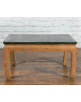 Ming Dynasty Style Coffee Table with Green Lacquer Top and Natural Patina-13. Asian & Chinese Furniture, Art, Antiques, Vintage Home Décor for sale at FEA Home