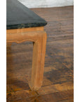 Ming Dynasty Style Coffee Table with Green Lacquer Top and Natural Patina-7. Asian & Chinese Furniture, Art, Antiques, Vintage Home Décor for sale at FEA Home