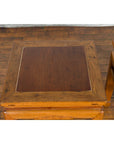 Pair of Vintage Chinese Ming Dynasty Style Waisted Side Tables with Stretchers-9. Asian & Chinese Furniture, Art, Antiques, Vintage Home Décor for sale at FEA Home