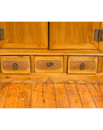Pair of Chinese Qing Dynasty Carved Yumu Wood Cabinets with Doors and Drawers-10. Asian & Chinese Furniture, Art, Antiques, Vintage Home Décor for sale at FEA Home