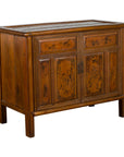Chinese Early 20th Century Cabinet with Chinoiserie Décor, Doors and Drawers-1. Asian & Chinese Furniture, Art, Antiques, Vintage Home Décor for sale at FEA Home