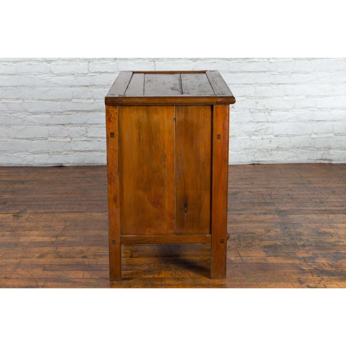 Chinese Early 20th Century Cabinet with Chinoiserie Décor, Doors and Drawers-13. Asian & Chinese Furniture, Art, Antiques, Vintage Home Décor for sale at FEA Home