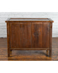 Chinese Early 20th Century Cabinet with Chinoiserie Décor, Doors and Drawers-14. Asian & Chinese Furniture, Art, Antiques, Vintage Home Décor for sale at FEA Home