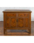Chinese Early 20th Century Cabinet with Chinoiserie Décor, Doors and Drawers-2. Asian & Chinese Furniture, Art, Antiques, Vintage Home Décor for sale at FEA Home