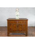 Chinese Early 20th Century Cabinet with Chinoiserie Décor, Doors and Drawers-3. Asian & Chinese Furniture, Art, Antiques, Vintage Home Décor for sale at FEA Home