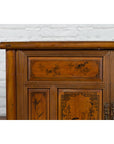 Chinese Early 20th Century Cabinet with Chinoiserie Décor, Doors and Drawers-5. Asian & Chinese Furniture, Art, Antiques, Vintage Home Décor for sale at FEA Home
