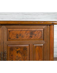 Chinese Early 20th Century Cabinet with Chinoiserie Décor, Doors and Drawers-6. Asian & Chinese Furniture, Art, Antiques, Vintage Home Décor for sale at FEA Home