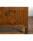 Chinese Early 20th Century Cabinet with Chinoiserie Décor, Doors and Drawers-8. Asian & Chinese Furniture, Art, Antiques, Vintage Home Décor for sale at FEA Home