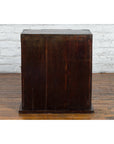 Chinese Qing Dynasty 19th Century Bedside Cabinet with Brass Ornaments-17. Asian & Chinese Furniture, Art, Antiques, Vintage Home Décor for sale at FEA Home