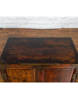 Chinese Qing Dynasty 19th Century Bedside Cabinet with Brass Ornaments-5. Asian & Chinese Furniture, Art, Antiques, Vintage Home Décor for sale at FEA Home