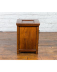 Chinese Early 20th Century Elmwood Bedside Cabinet with Scalloped Apron-10. Asian & Chinese Furniture, Art, Antiques, Vintage Home Décor for sale at FEA Home