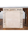 19th Century Painted Thai Mirror with Hand-Carved Scrolling Floral Décor-16. Asian & Chinese Furniture, Art, Antiques, Vintage Home Décor for sale at FEA Home