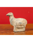 Small Chinese Han Dynasty Terracotta Sheep Mingqi, circa 202 BC-200 AD-12. Asian & Chinese Furniture, Art, Antiques, Vintage Home Décor for sale at FEA Home