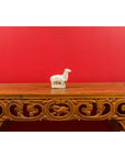Small Chinese Han Dynasty Terracotta Sheep Mingqi, circa 202 BC-200 AD-10. Asian & Chinese Furniture, Art, Antiques, Vintage Home Décor for sale at FEA Home
