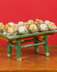 Ming Dynasty 15th or 16th Century Chinese Glazed Terracotta Funeral Table Mingqi-2. Asian & Chinese Furniture, Art, Antiques, Vintage Home Décor for sale at FEA Home