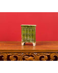 Chinese Ming Dynasty Period Green Glazed Miniature Armoire with Bracket Feet-12. Asian & Chinese Furniture, Art, Antiques, Vintage Home Décor for sale at FEA Home