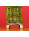 Chinese Ming Dynasty Period Green Glazed Miniature Armoire with Bracket Feet-5. Asian & Chinese Furniture, Art, Antiques, Vintage Home Décor for sale at FEA Home