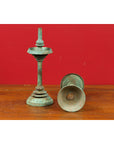 Pair of Angkor-Wat 12th Century Bronze Temple Oil Lamps from the Khmer Empire-9. Asian & Chinese Furniture, Art, Antiques, Vintage Home Décor for sale at FEA Home