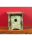 Petite Chinese Ming Dynasty Period Glazed Table with Polychrome Finish-12. Asian & Chinese Furniture, Art, Antiques, Vintage Home Décor for sale at FEA Home