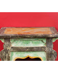 Petite Chinese Ming Dynasty Period Glazed Table with Polychrome Finish-6. Asian & Chinese Furniture, Art, Antiques, Vintage Home Décor for sale at FEA Home