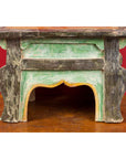 Petite Chinese Ming Dynasty Period Glazed Table with Polychrome Finish-7. Asian & Chinese Furniture, Art, Antiques, Vintage Home Décor for sale at FEA Home