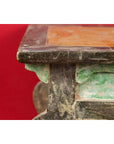 Petite Chinese Ming Dynasty Period Glazed Table with Polychrome Finish-8. Asian & Chinese Furniture, Art, Antiques, Vintage Home Décor for sale at FEA Home