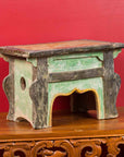 Petite Chinese Ming Dynasty Period Glazed Table with Polychrome Finish-2. Asian & Chinese Furniture, Art, Antiques, Vintage Home Décor for sale at FEA Home